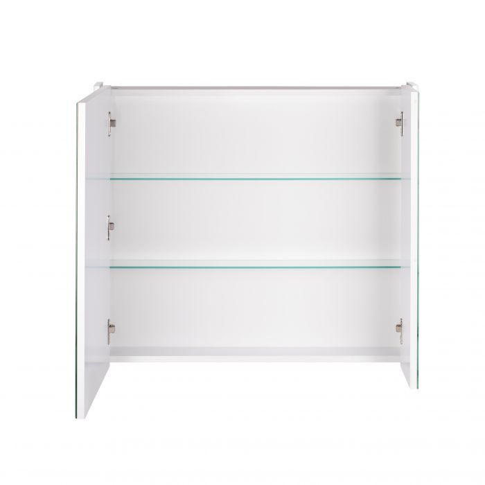 Зеркальный подвесной шкаф Qtap Scorpio 700х600х145 White QT1477ZP701W