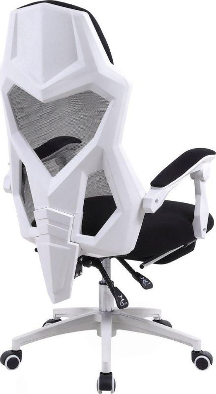Компьютерное кресло INFINI YODA Footrest Черно-белый, Zenga Сетка