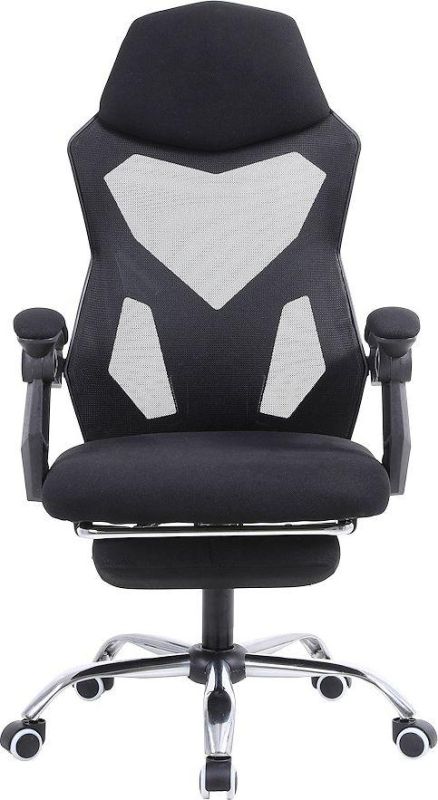 Компьютерное кресло INFINI YODA Footrest Черный, Zenga Сетка