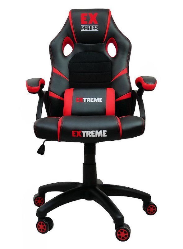 Компьютерное кресло Extreme EX Красный, Zenga экокожа