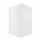 Душевая кабина Qtap Gemini CRM1011SC6 100x100 см, стекло Clear 6 мм, покрытие CalcLess без поддона
