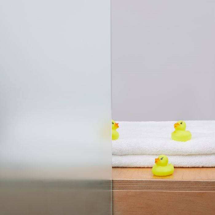 Штора на ванну Qtap Gemini WHI401114RP6 стекло Pear 6 мм, 110x140 см