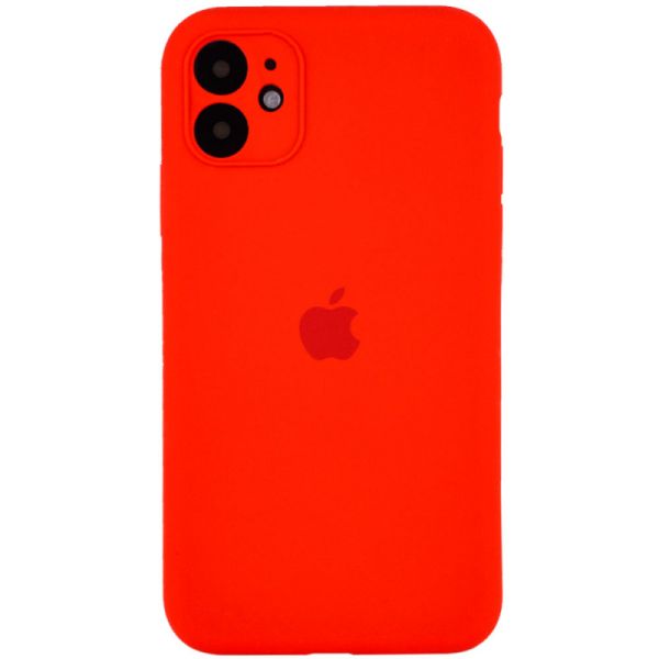 Чехол Silicone Case Full Camera Protective (AA) для Apple iPhone 12 (6.1")