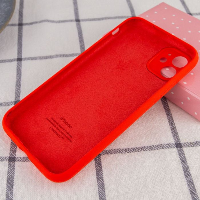 Чехол Silicone Case Full Camera Protective (AA) для Apple iPhone 12 (6.1")