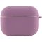 Силиконовый футляр с микрофиброй для наушников Airpods Pro