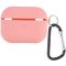 Силиконовый футляр с микрофиброй для наушников Airpods Pro