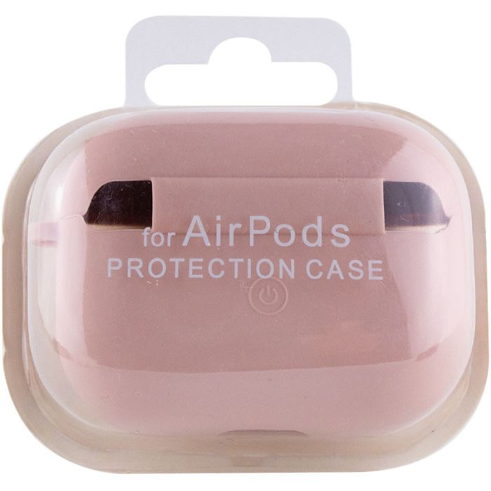 Силиконовый футляр с микрофиброй для наушников Airpods Pro