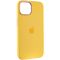 Чохол Silicone Case Metal Buttons (AA) для Apple iPhone 14 (6.1")