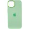 Чохол Silicone Case Metal Buttons (AA) для Apple iPhone 14 (6.1")