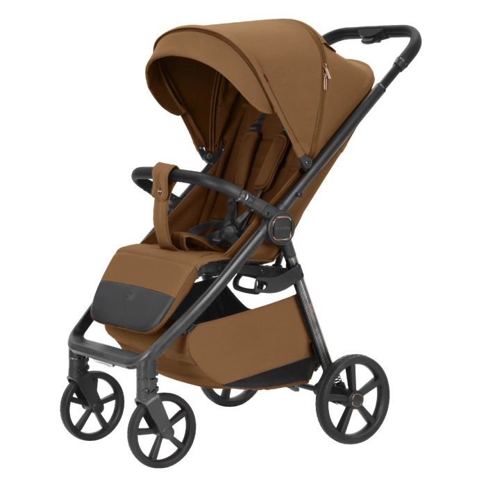 Детская прогулочная коляска CARRELLO Bravo Carbon (CRL-5530 Ginger Beige)