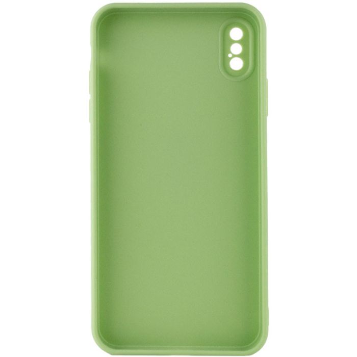 Силиконовый чехол Candy Full Camera для Apple iPhone XS Max (6.5")