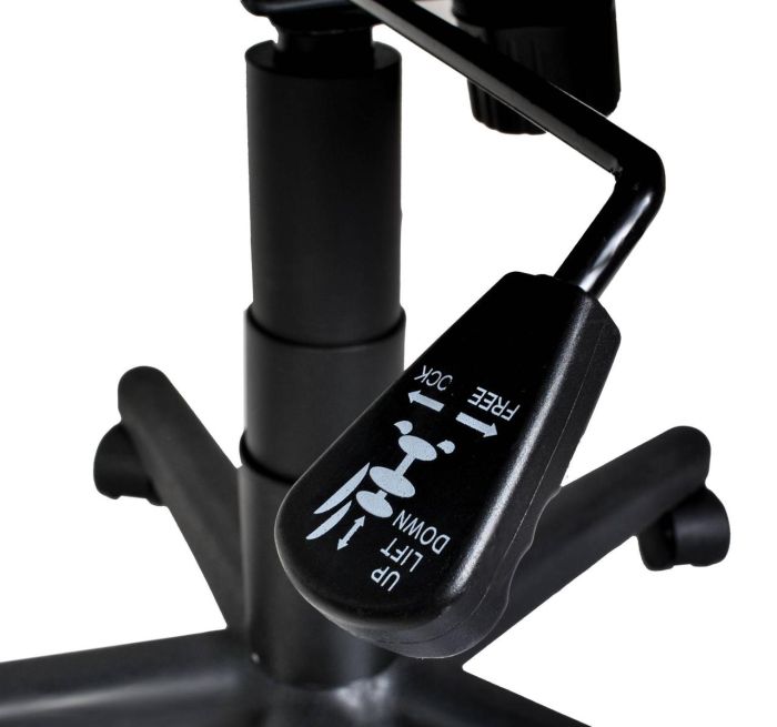 Офисное кресло MALATEC 8981 Черный, Iso Trade, Спинка-сетка