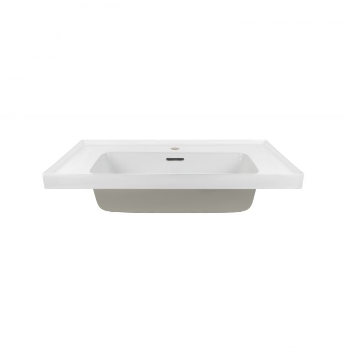 Раковина Qtap Albatross A 800х500х230 White с донным клапаном QT01115080AW