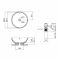 Раковина-чаша Qtap Amazon 430х430х160 White с донным клапаном QT02117043NW