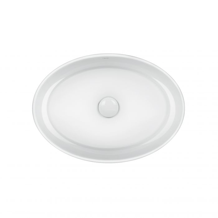 Раковина-чаша Qtap Kolibri 500x360x140 White с донным клапаном QT10113054W