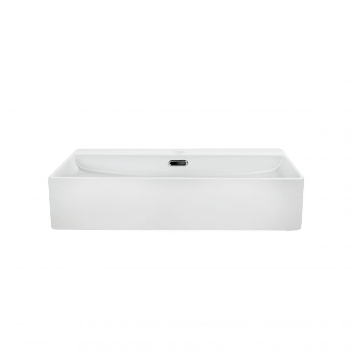 Раковина Qtap Nando LT 600х420х120 White с донным клапаном QT12112173W