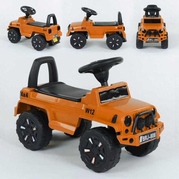 Каталка-толокарь JOY Оранжевая (808 G-8109) со световыми эффектами