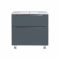 Комплект Qtap Scorpio 810х825х460 Graphite напольная тумба + раковина врезная QT1471TNВ8023080CG