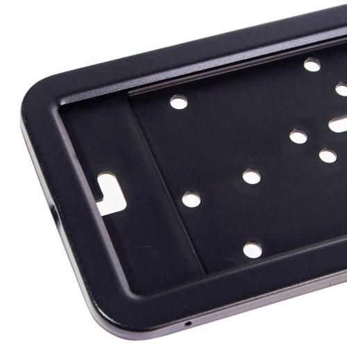 Рамка под номер металл РНШ-19070 черная (РНШ-19070)