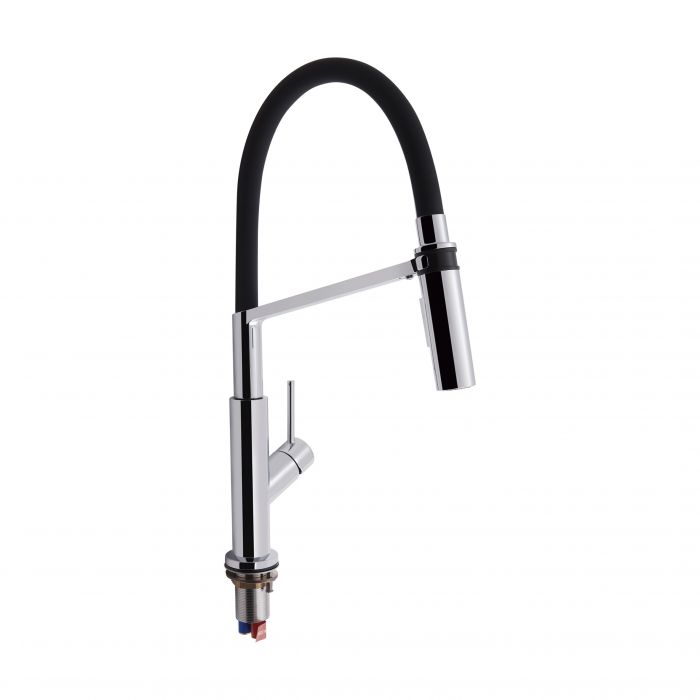 Смеситель для кухни Qtap Katuska 91103AFN с рефлекторным изливом