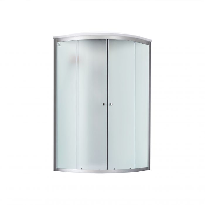 Душовий бокс Lidz Tani SB80x80.SAT.HIGH.FR, скло Frost 4 мм без піддона