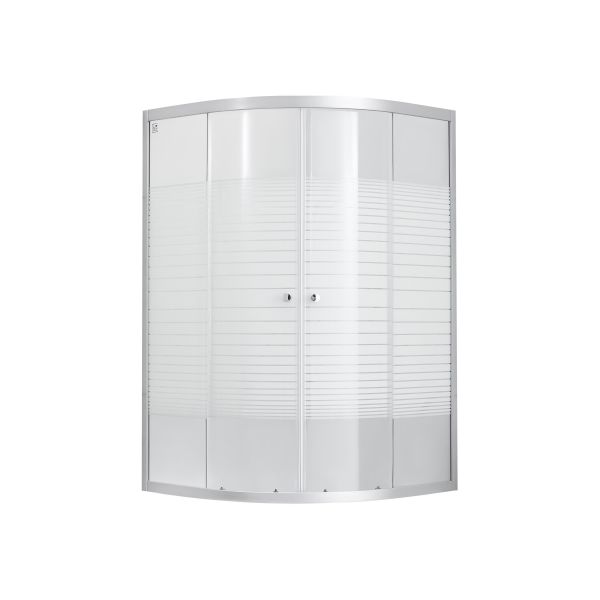 Душевая кабина Lidz Latwa SC90x90.SAT.HIGH.L, стекло Linie 4 мм без поддона