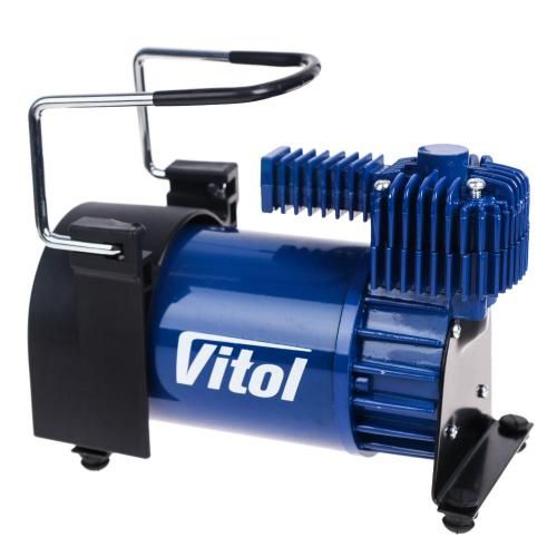 Компрессор "ViTOL" К-55 150psi/23Amp /50л/шланг 5,0м/клеммы (К-55)