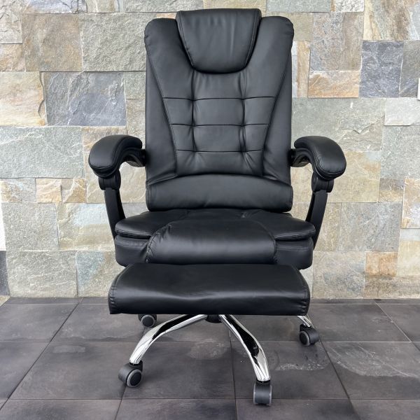 Офисное кресло MALATEC 16224 Черный, Iso Trade, искусственная кожа (кожзаменитель)