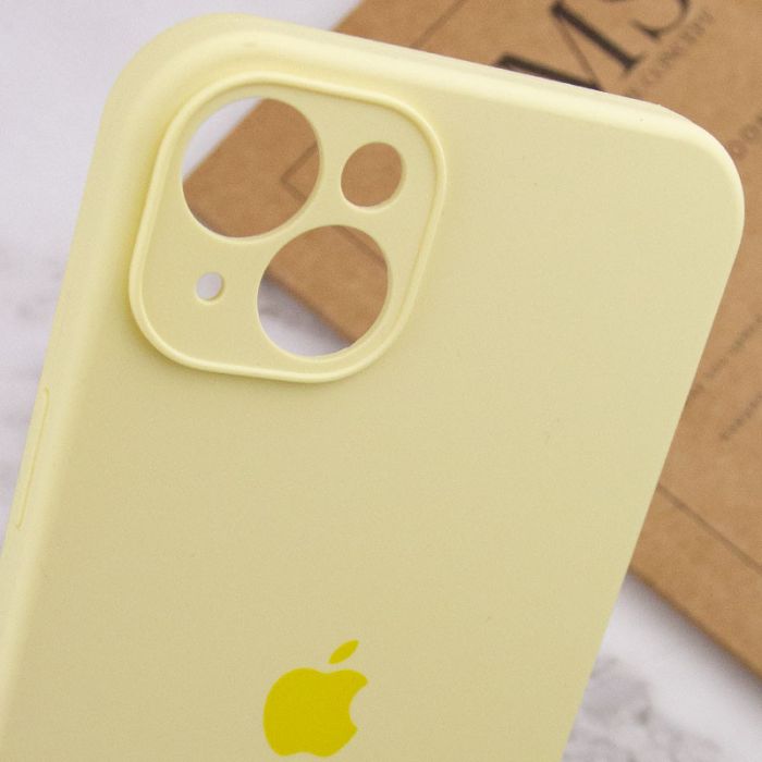 Чехол Silicone Case Full Camera Protective (AA) для Apple iPhone 14 (6.1")