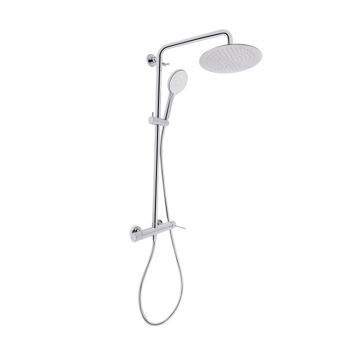 Душевая система универсальна Qtap Scorpio на два потребителя QTSCO51105OGС Chrome