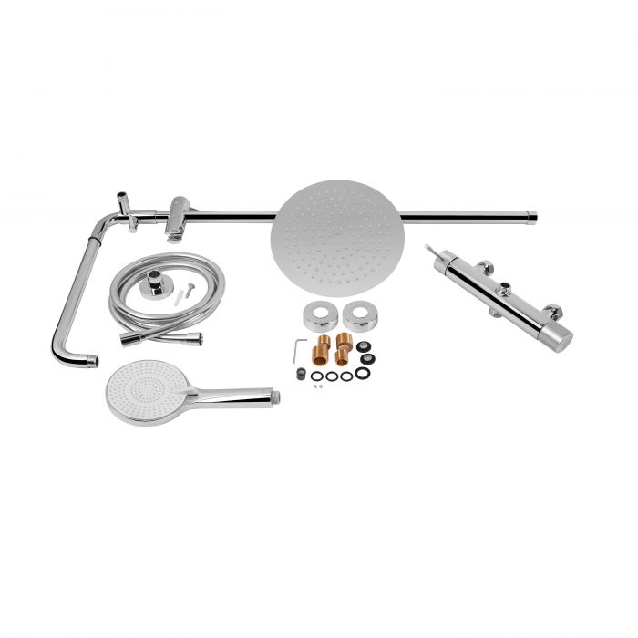 Душевая система универсальна Qtap Scorpio на два потребителя QTSCO51105OGС Chrome