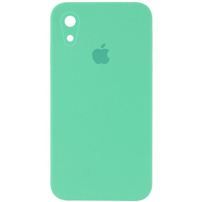 Чехол Silicone Case Square Full Camera Protective (AA) для Apple iPhone XR (6.1")
