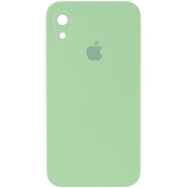 Чехол Silicone Case Square Full Camera Protective (AA) для Apple iPhone XR (6.1")