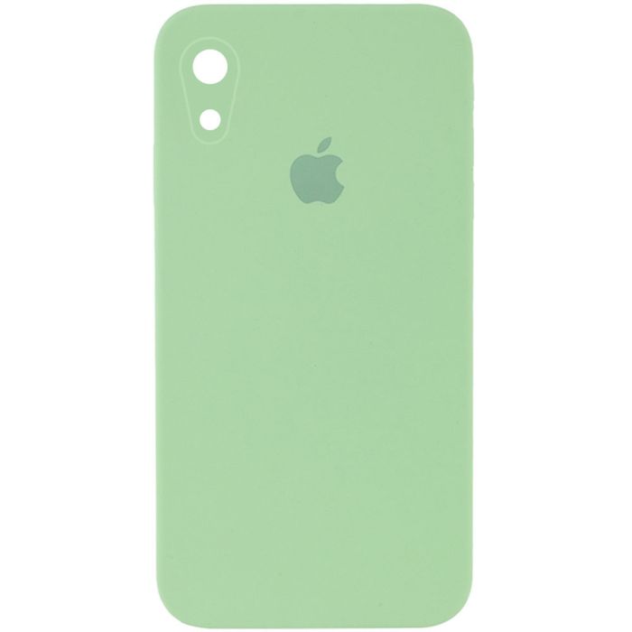 Чехол Silicone Case Square Full Camera Protective (AA) для Apple iPhone XR (6.1")