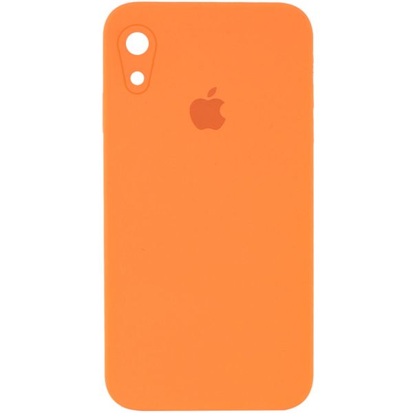 Чехол Silicone Case Square Full Camera Protective (AA) для Apple iPhone XR (6.1")