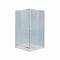 Набор Lidz душевая кабина Wawel SC80x80.SAT.LOW.FR, стекло Frost 4 мм + поддон Mazur