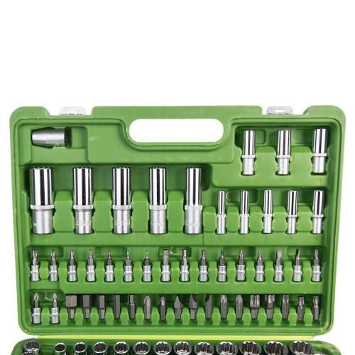 Универсальный набор инструмента 1/4" и 1/2", 108 предметов. (12 ган.) Alloid