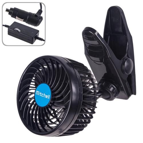 Вентилятор HX-T701E 4.5" 12V 4W плавне регулюв-я  швидкості