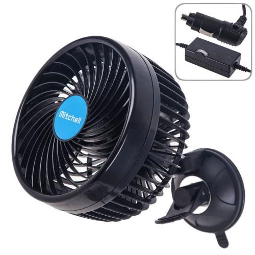 Вентилятор HX-T701E 4.5" 12V 4W плавне регулюв-я  швидкості