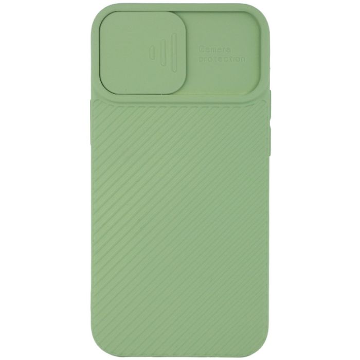 Чехол Camshield Square TPU со шторкой для камеры для Apple iPhone 12 Pro Max (6.7")