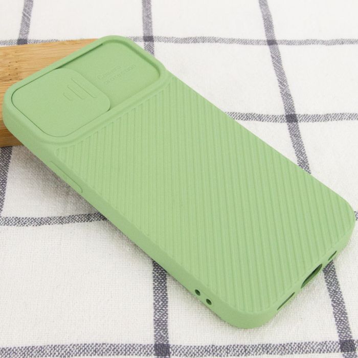 Чехол Camshield Square TPU со шторкой для камеры для Apple iPhone 12 Pro Max (6.7")