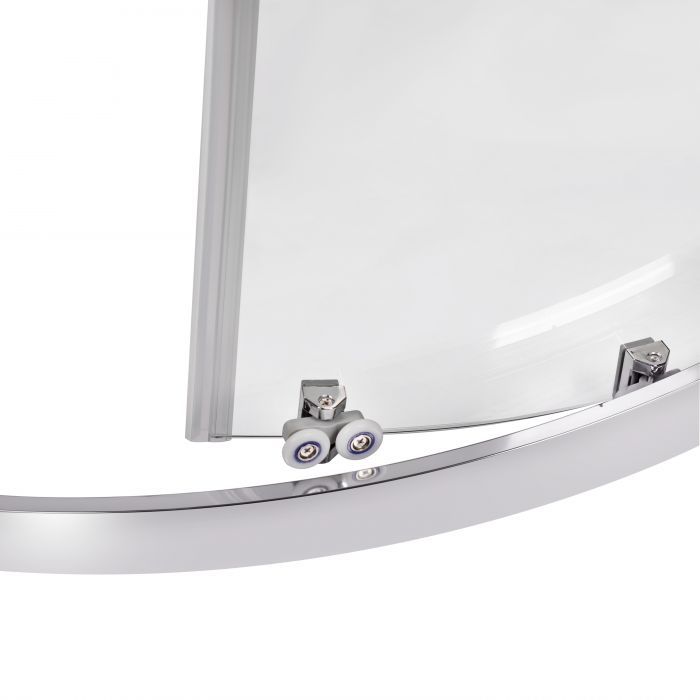 Набор Qtap душевая кабина Taurus CRM1099AC6 Clear 2020x900x900 мм + поддон Robin 309912C 90x90x12 см с сифоном