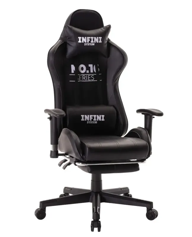 Компьютерное кресло INFINI SYSTEM NO. 16 Черный, Zenga экокожа