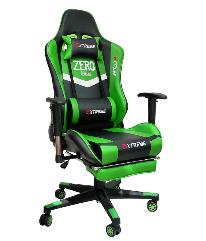 Компьютерное кресло EXTREME ZERO Зеленый, Zenga экокожа
