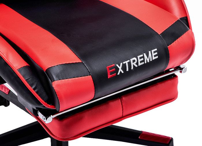 Компьютерное кресло EXTREME ZERO Красный, Zenga экокожа