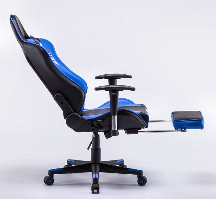 Компьютерное кресло EXTREME ZERO Синий, Zenga экокожа