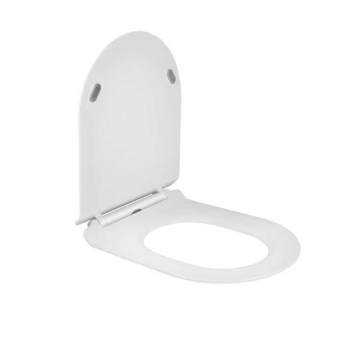 Сидение для унитаза Qtap Presto с микролифтом Slim QT26991217AW