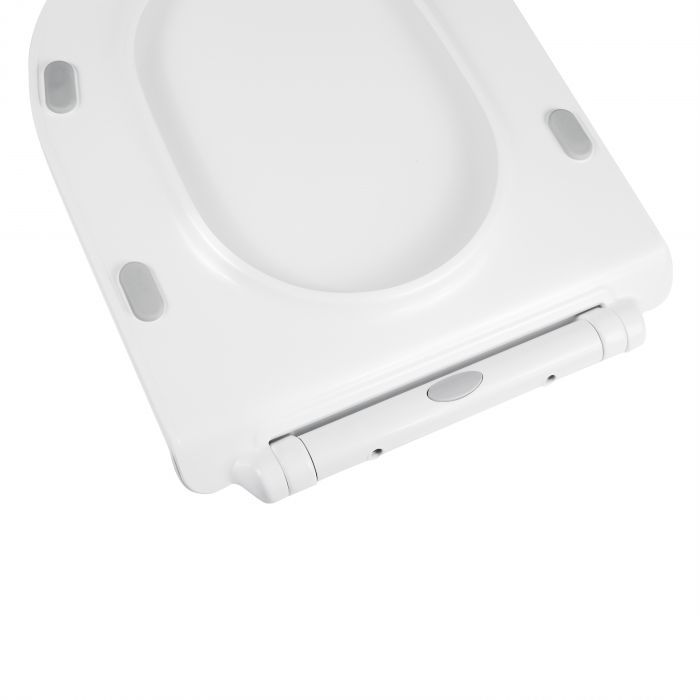 Сидение для унитаза Qtap Presto с микролифтом Slim QT26991217AW