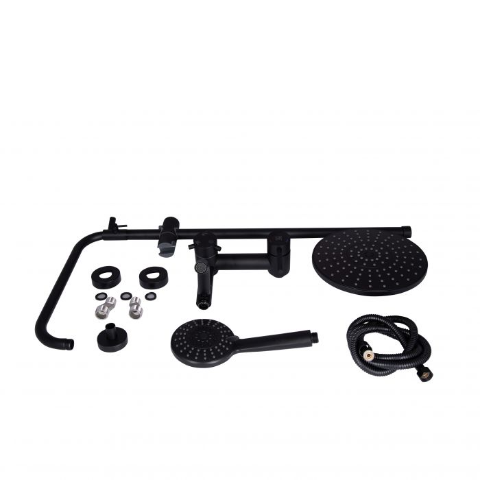 Душевая система Lidz Aria 06S-BES Black