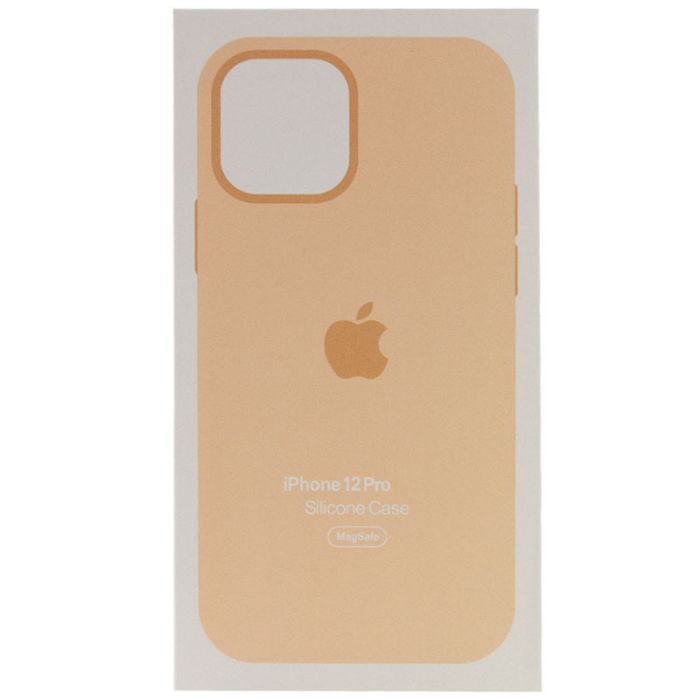 Чехол Silicone case (AAA) full with Magsafe and Animation для Apple iPhone 12 Pro / 12 (6.1")